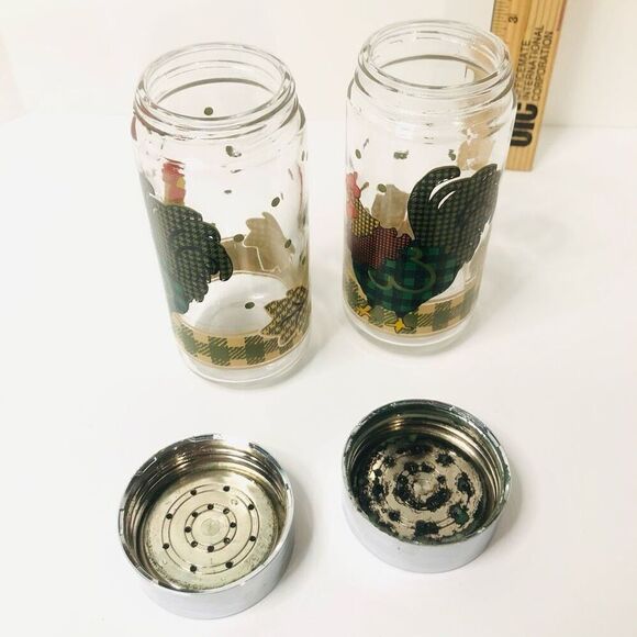 Julie Ingleman designs international china rooster morn salt and pepper shaker - Picture 5 of 5